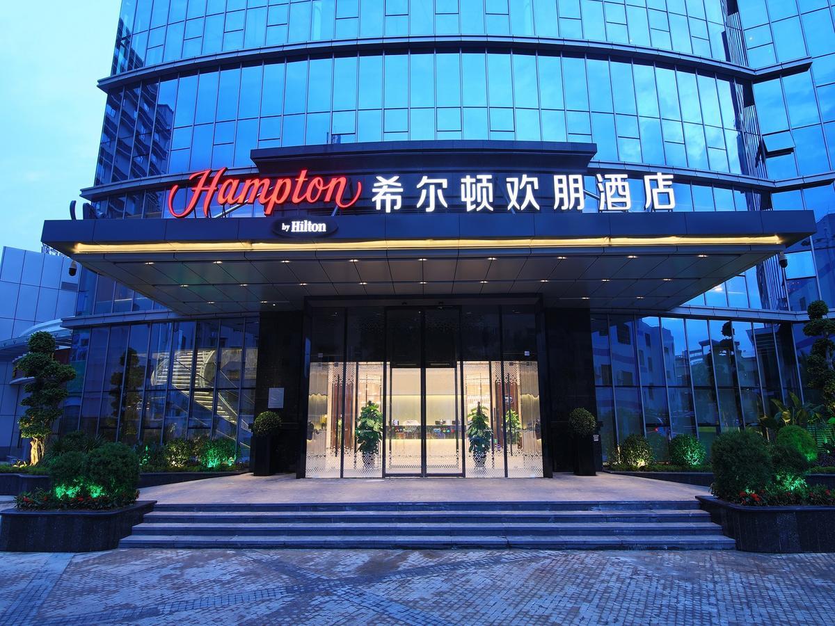 Hampton By Hilton Zhongshan Nanlang Hotell Exteriör bild